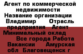 Агент по коммерческой недвижимости › Название организации ­ Владимир-33 › Отрасль предприятия ­ Агент › Минимальный оклад ­ 60 000 - Все города Работа » Вакансии   . Амурская обл.,Благовещенск г.